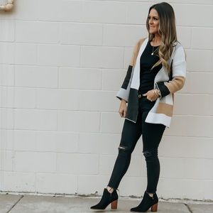 Color block Cardigan